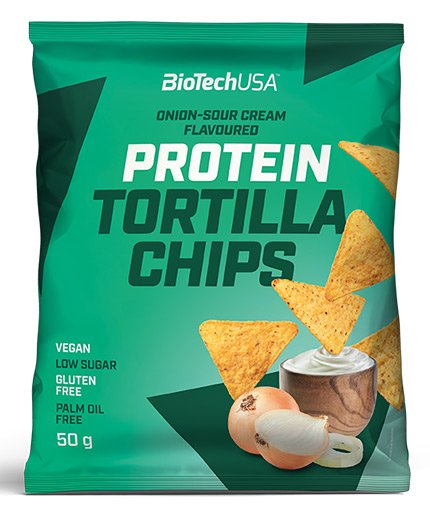 7974-protein-tortilla-chips- Protein Tortilla Chips / 50 g - Image 1