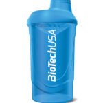 shaker wave blue 600 ml шейкър BioTech USA в синьо