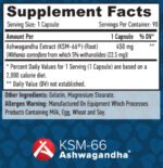 Ashwagandha KSM-66 / 90 Caps - Image 2