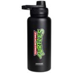 Bohtal Insulated Sports Bottle | TMNT Classic Logo Black