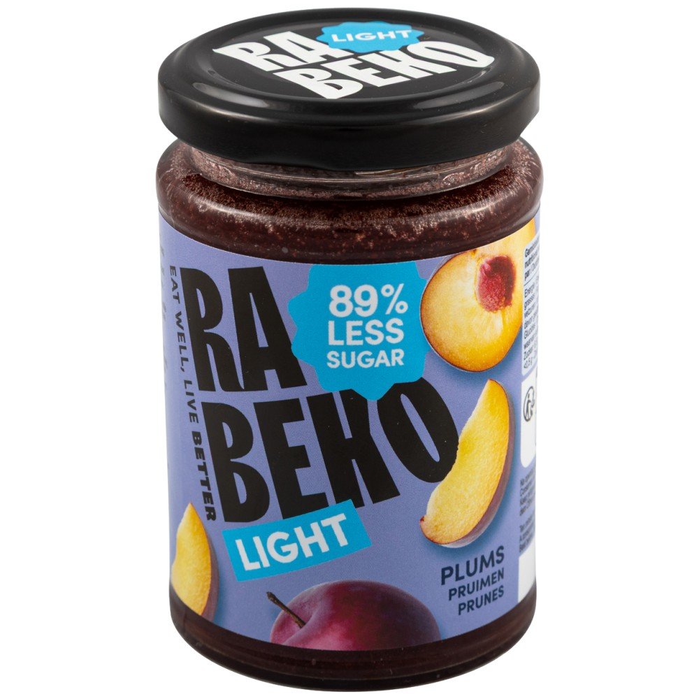 rabeko-011-4795fee-1000x1000xwhite Light Jam - Plums | 89% Less Sugar - Image 1