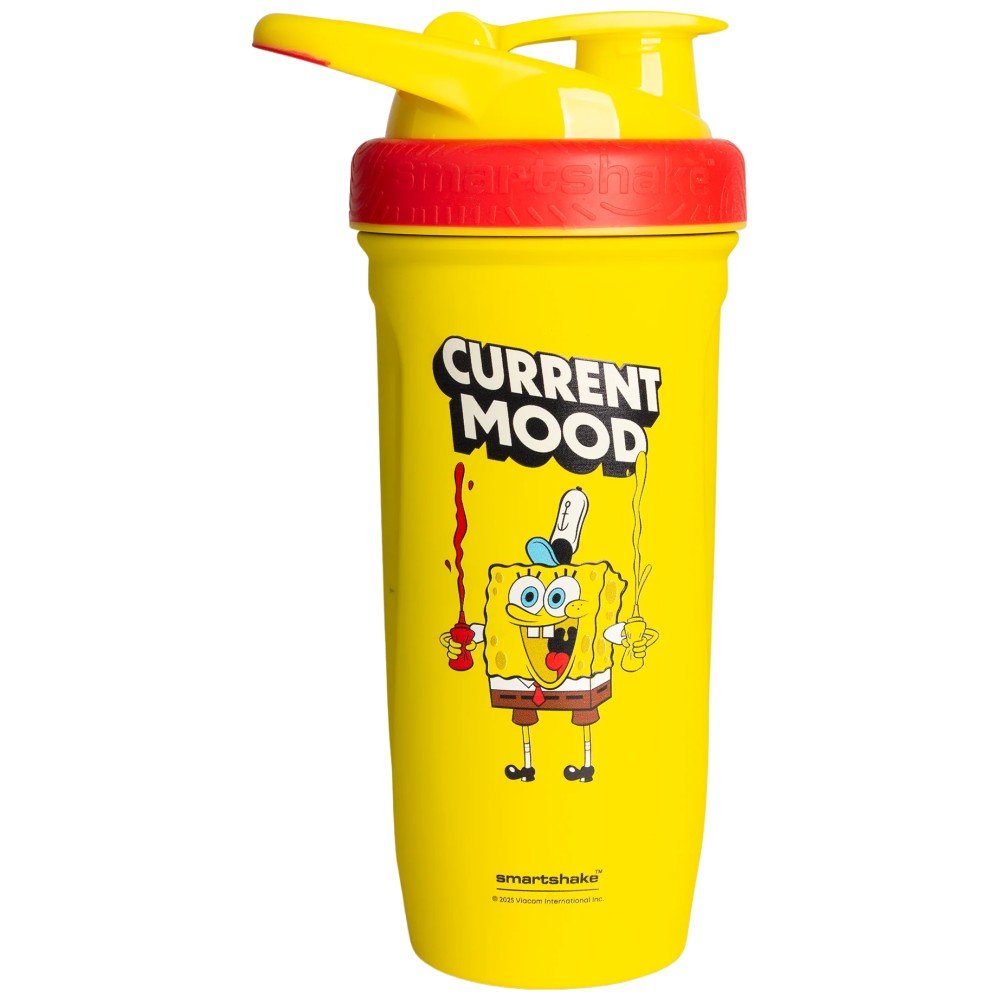 smartshake_reforce_stainless_steel_spongebob-b35f96b-1000x1000xwhite Smart Reforce Stainless Steel Shaker | SpongeBob - Image 1