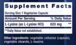 L-Lysine 620 mg - Image 2
