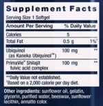 Super Ubiquinol CoQ10 with Enhanced Mitochondrial Support 100mg - Image 2