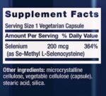 Se-Methyl L-Selenocysteine 200 mcg - Image 2