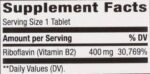 Vitamin B2 400 mg (Riboflavin) - Image 2