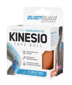 Kinesio tape roll orange лента за тейпиране EVERBUILD