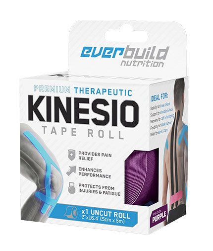 43499_pm_kinesio-purple Kinesio Tape Roll / 5 cm x 5 m / Purple - Image 1