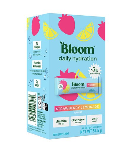 Daily Hydration Sachet Box сашета BLOOM с електролити и колаген