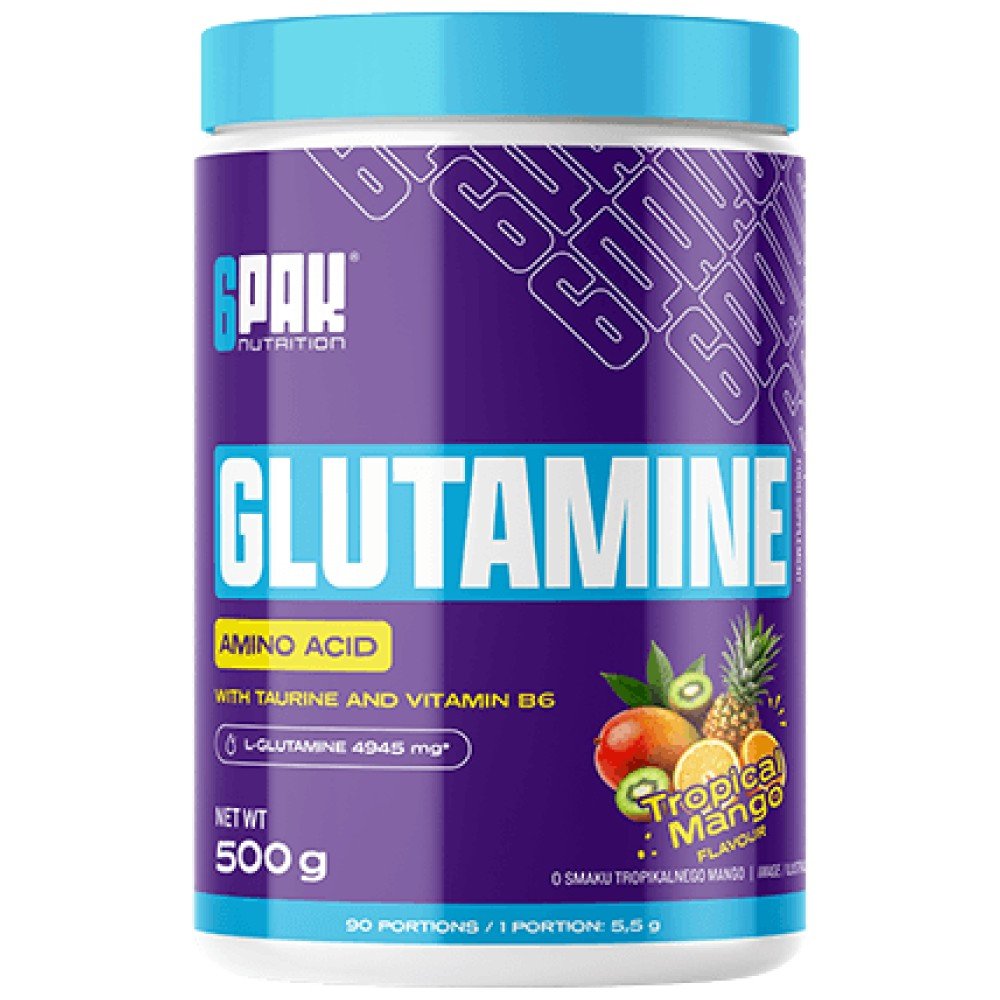 glutamine-glutamina-w-proszku-2677619-1000x1000xwhite Glutamine Powder | with Taurine & B6 - Image 1